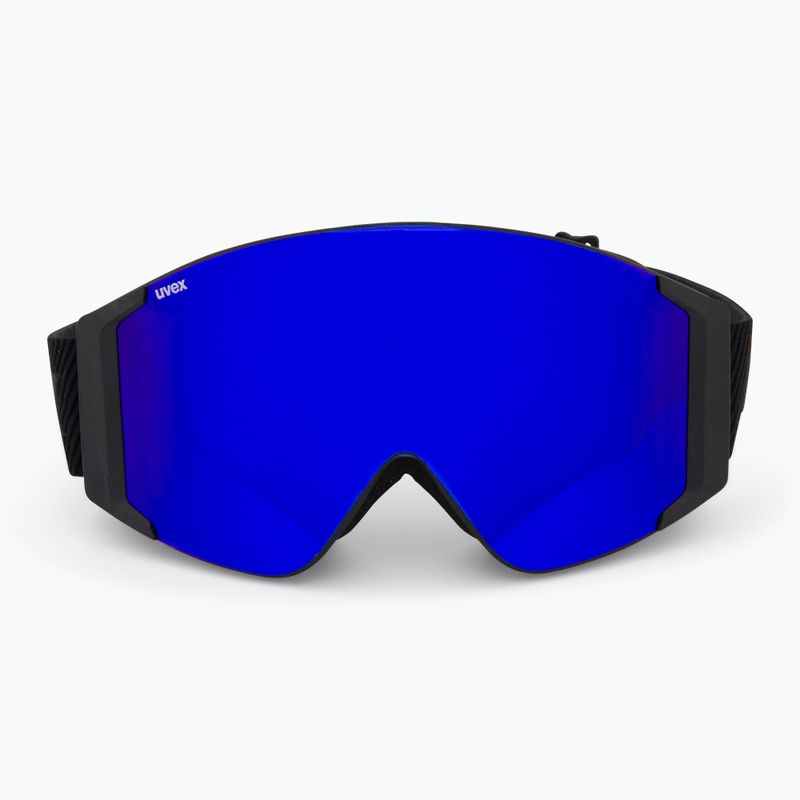 UVEX ski goggles G.gl 3000 TO black matt/mirror blue/lasergold lite/clear 2