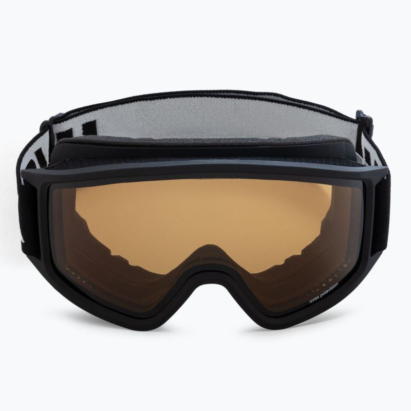 UVEX ski goggles G.gl 3000 P black mat/polavision brown clear 55/1/334/20 2