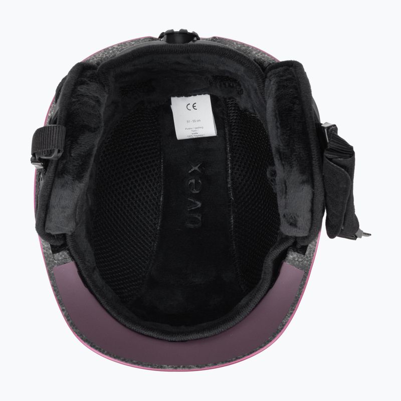 Ski helmet UVEX Fierce purple 56/6/225/9303 5