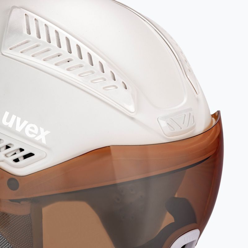 Women's ski helmet UVEX Hlmt 600 visor white 56/6/236/50 6