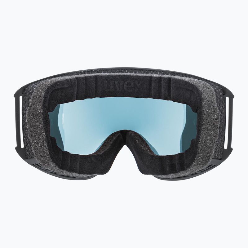 Ski goggles UVEX Topic black matt/mirror orange blue 5