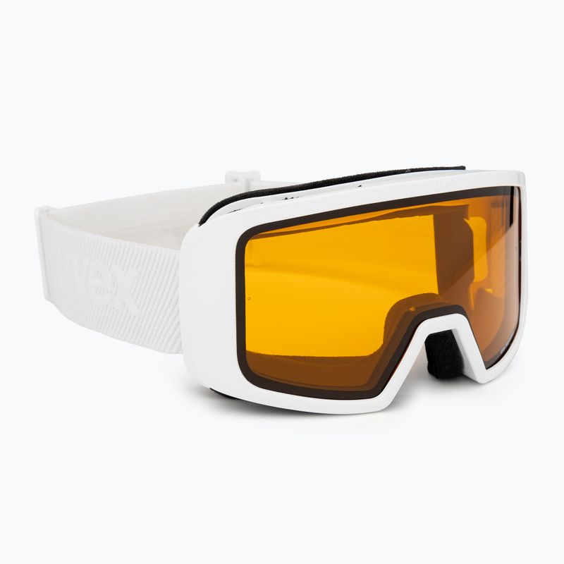 UVEX Saga To S1/S3 ski goggles white shiny/mirror rose/lasergold lite/clear 2
