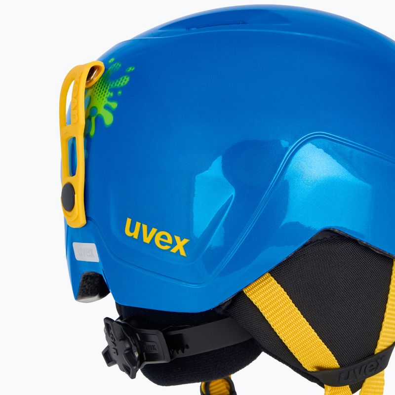 Ski helmet UVEX Heyya blue splash 8