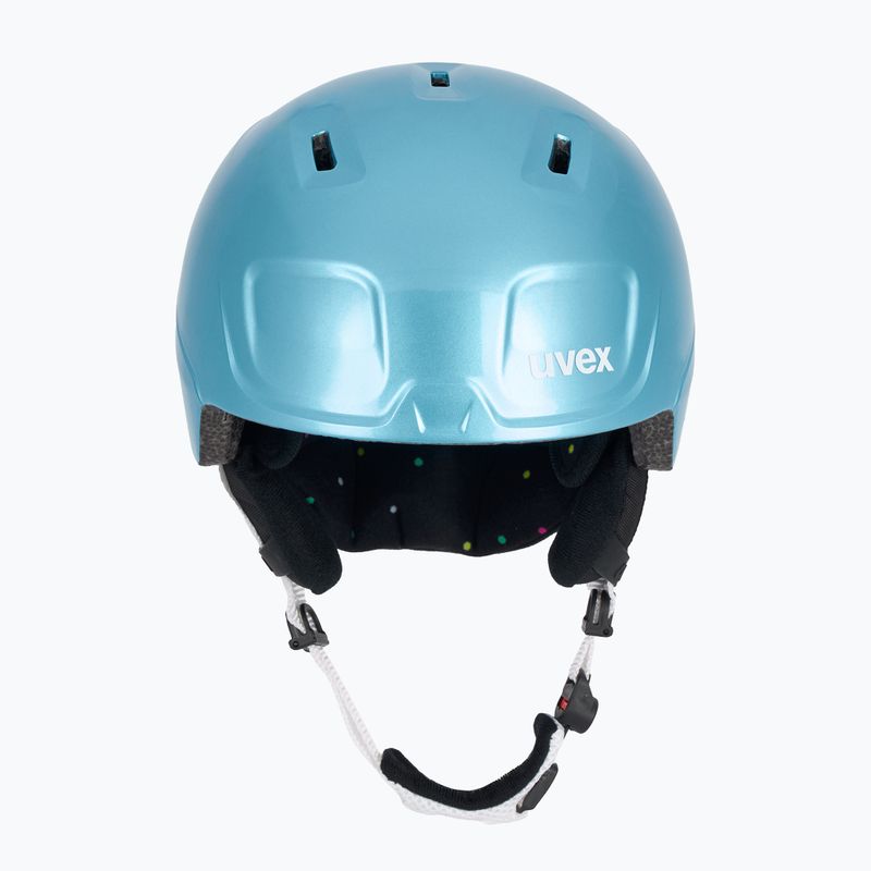 Ski helmet UVEX Heyya blue confetti 2