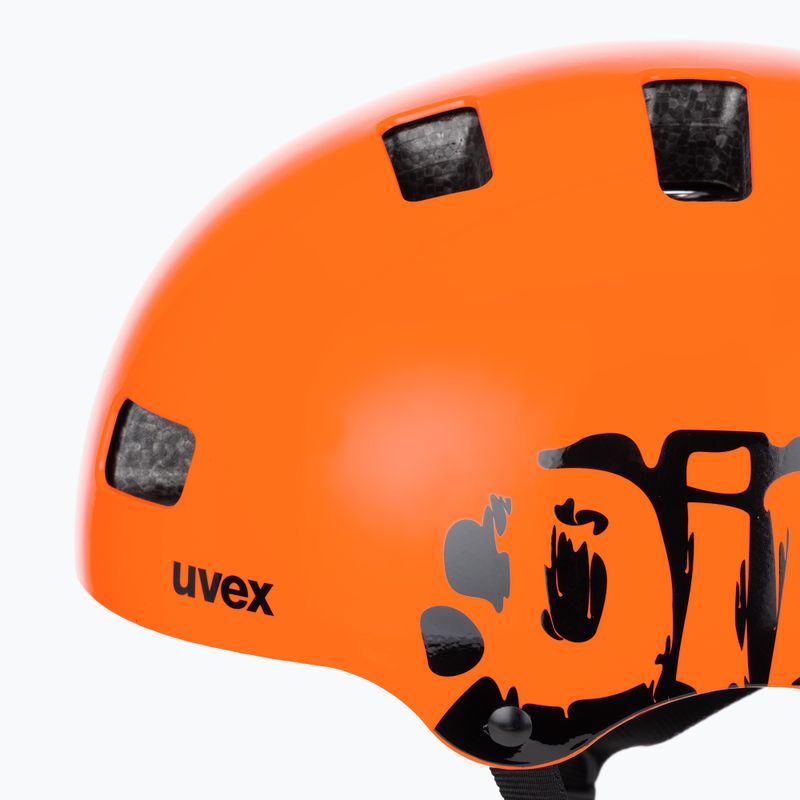 Children's helmet UVEX Kid 3 dirtbike orange 7