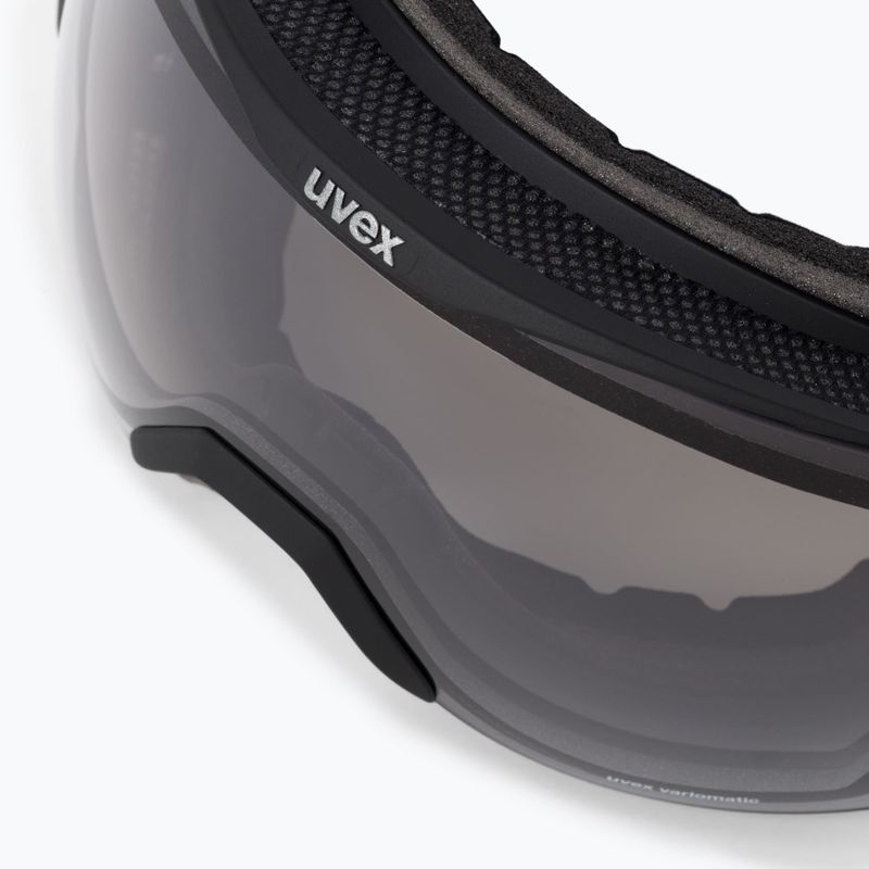 Ski goggles UVEX Downhill 2100 VPX black mat/variomatic polavision 55/0/390/2030 5