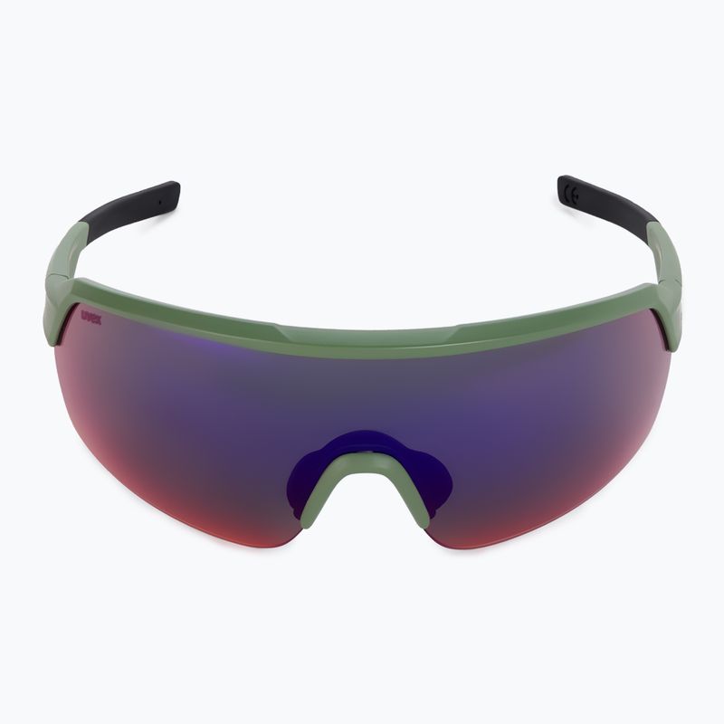 UVEX Sportstyle 227 olive mat/mirror red cycling goggles S5320667716 3