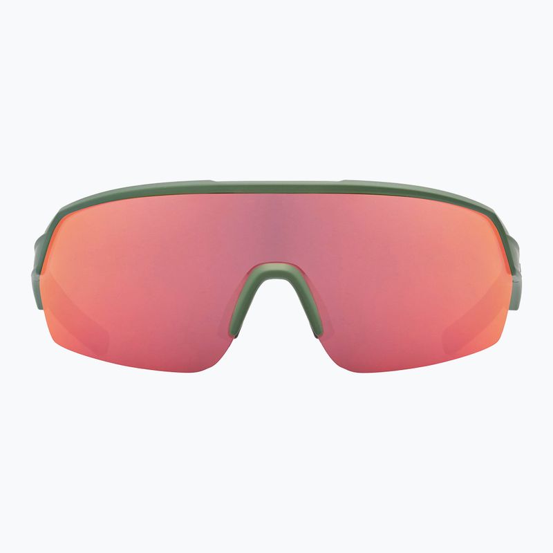 UVEX Sportstyle 227 olive mat/mirror red cycling goggles S5320667716 8