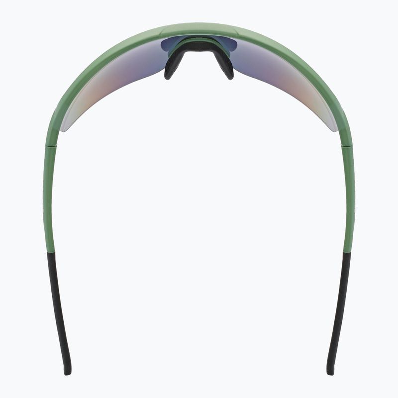 UVEX Sportstyle 227 olive mat/mirror red cycling goggles S5320667716 9