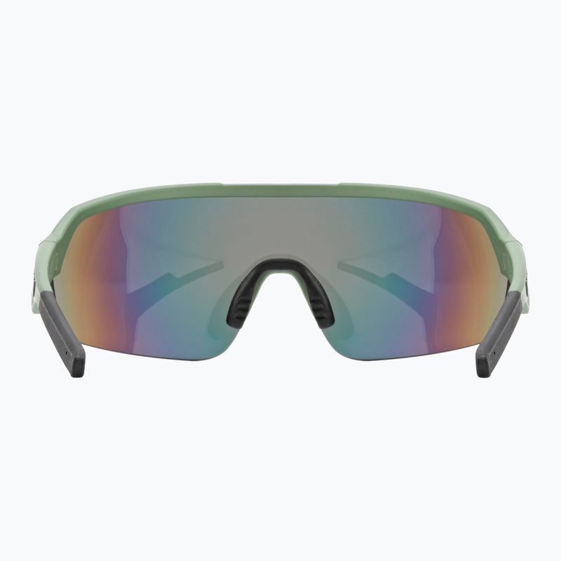 UVEX Sportstyle 227 olive mat/mirror red cycling goggles S5320667716 10