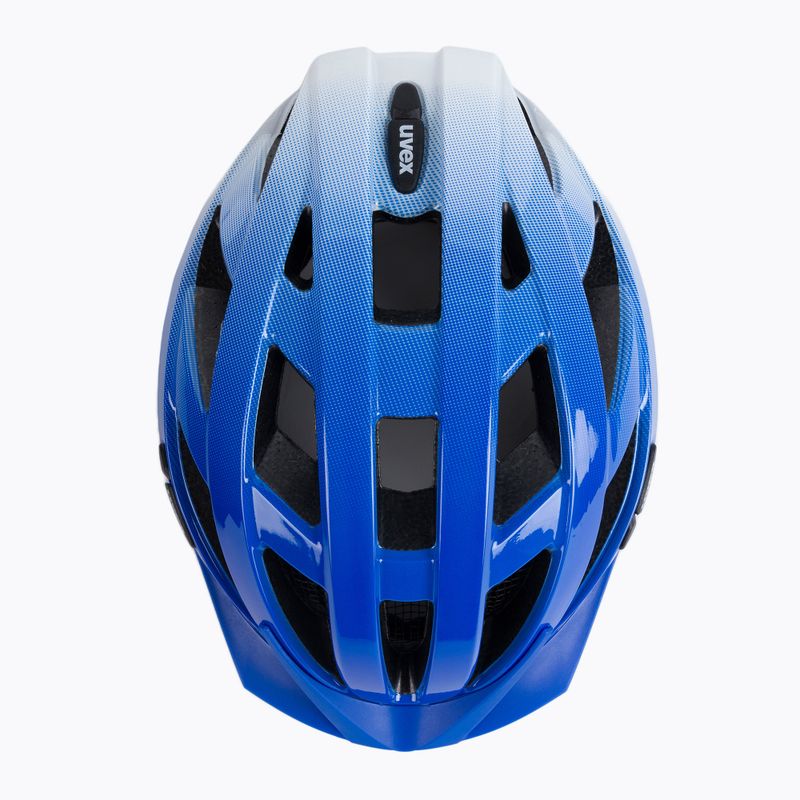 UVEX Air Wing bicycle helmet blue S4144262315 6