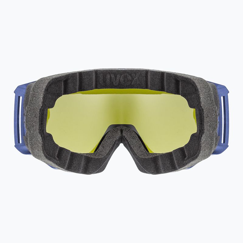 Ski goggles UVEX Athletic FM navy matt/mirror blue green 5