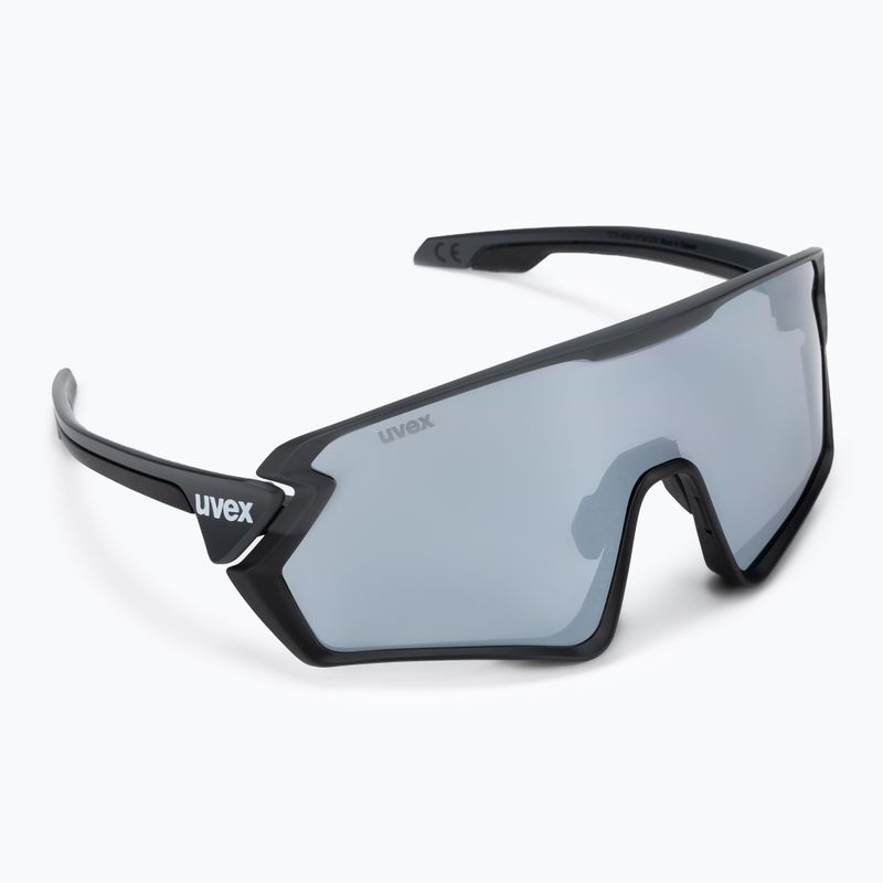 UVEX Sportstyle 231 grey black mat/mirror silver cycling goggles S5320652506