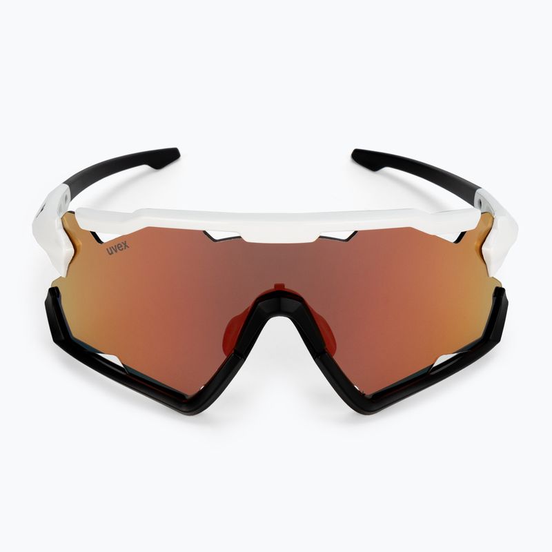 Bicycle goggles UVEX Sportstyle 228 white black/mirror red 53/2/067/8206 3