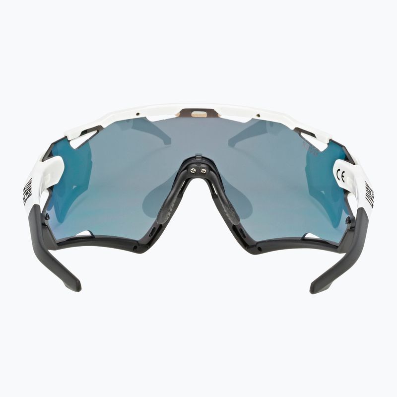 Bicycle goggles UVEX Sportstyle 228 white black/mirror red 53/2/067/8206 8
