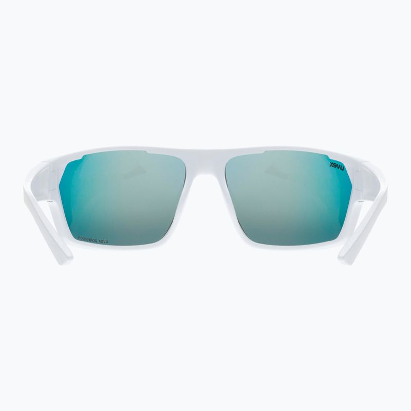 UVEX Sportstyle 233 P white mat/polavision mirror red cycling glasses S5320978830 8