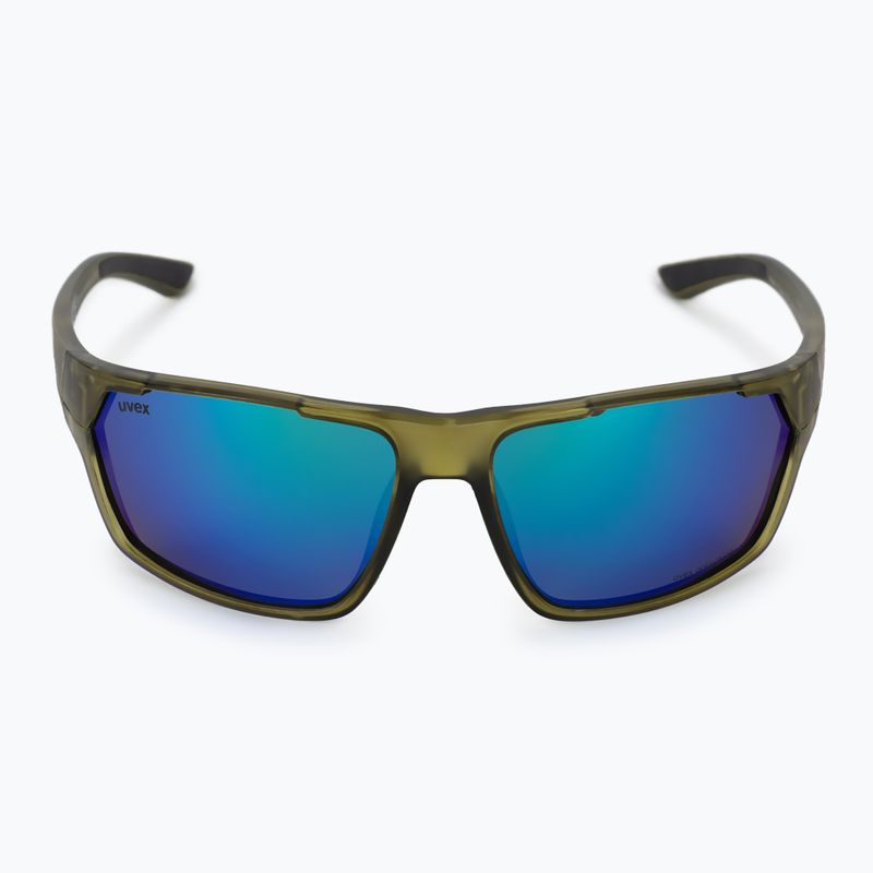 UVEX Sportstyle 233 P green mat/polavision mirror green cycling glasses S5320977770 3