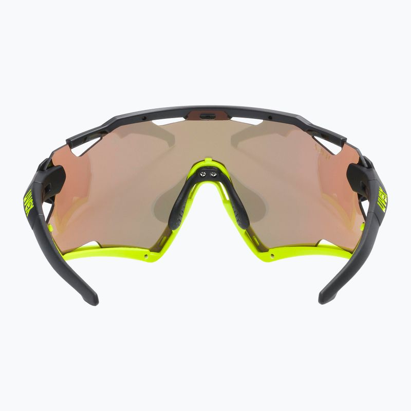 UVEX Sportstyle 228 black yellow mat/mirror yellow cycling goggles 53/2/067/2616 8