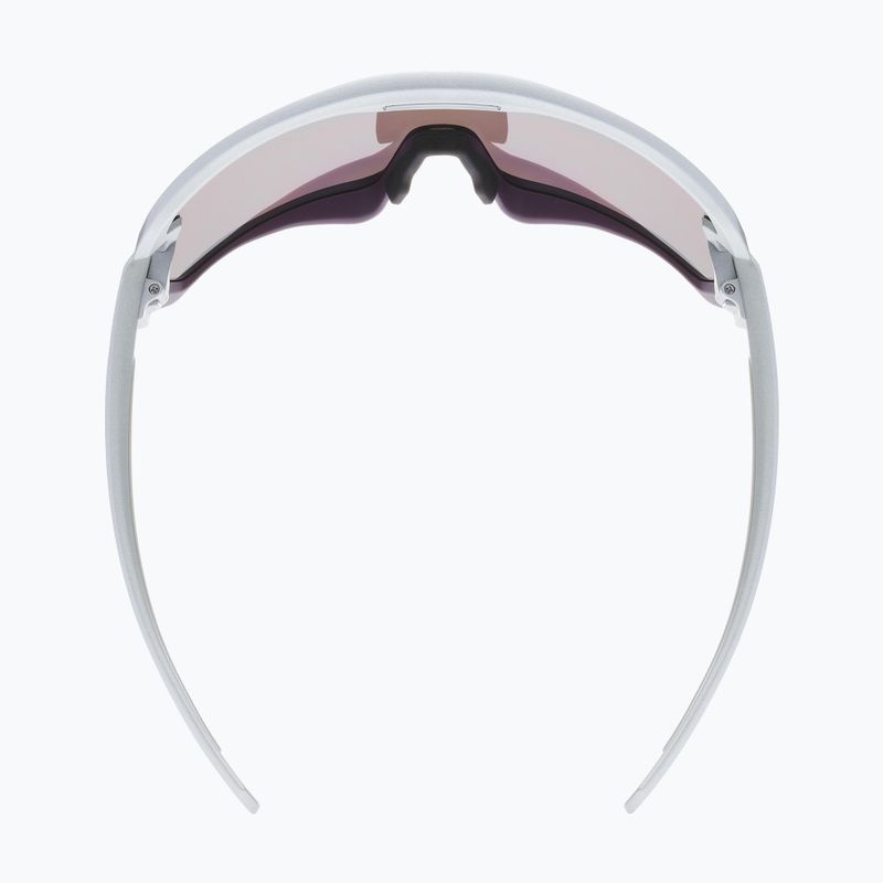 UVEX Sportstyle 231 silver plum mat/mirror red cycling glasses S5320655316 7