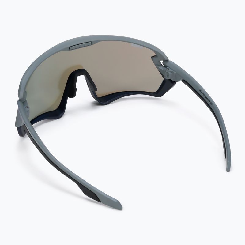 UVEX Sportstyle 231 rhino deep space mat/mirror blue cycling goggles S5320655416 2