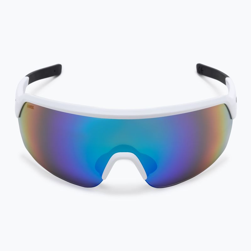 UVEX Sportstyle 227 white mat/mirror blue cycling goggles S5320668816 3