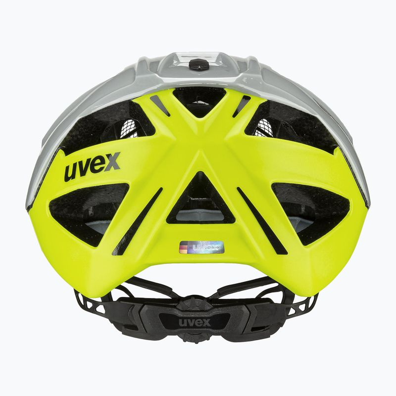 UVEX bike helmet Gravel X rhino/neon yellow 3