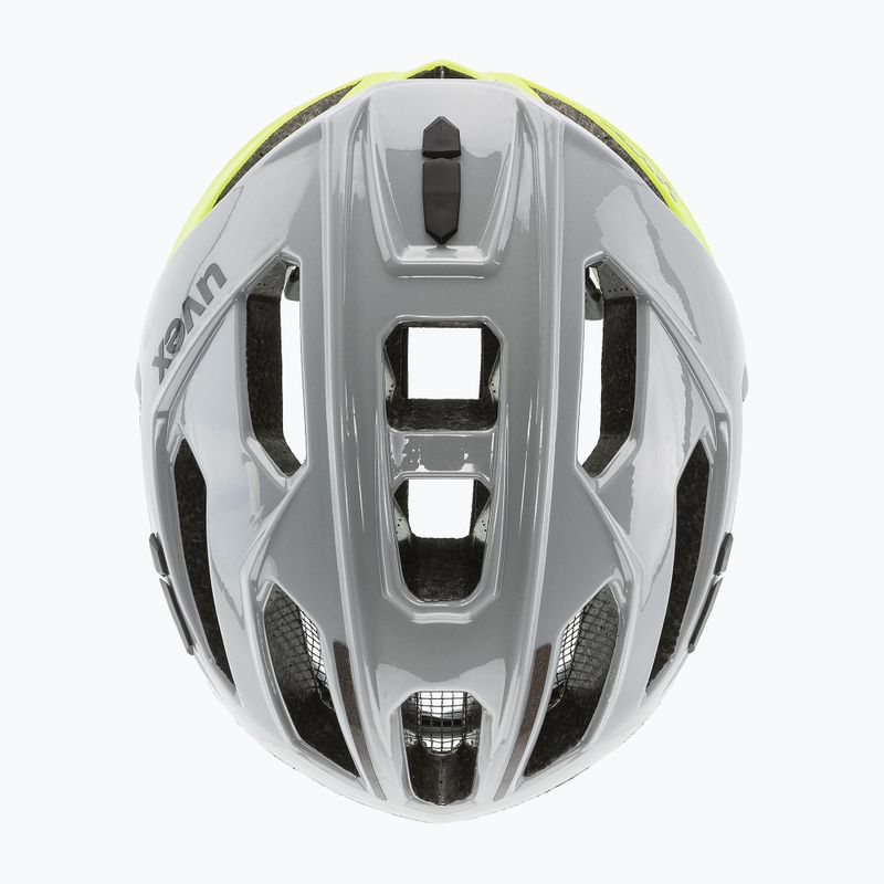 UVEX bike helmet Gravel X rhino/neon yellow 4