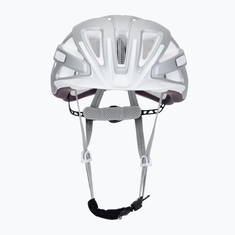 Bike helmet UVEX City Active silver/plum matt 2