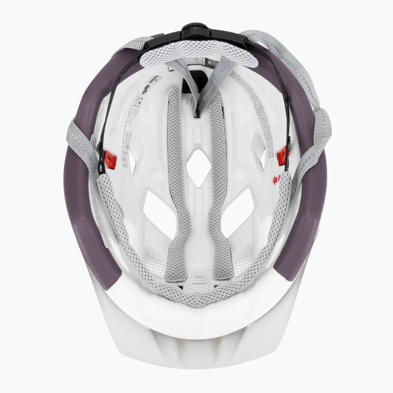 Bike helmet UVEX City Active silver/plum matt 5