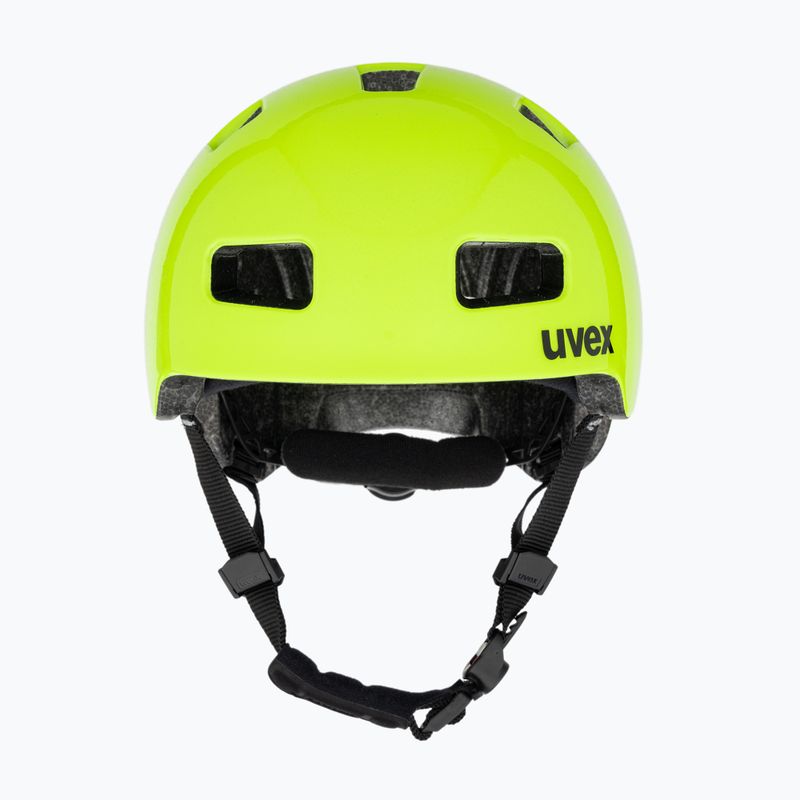 UVEX children's bike helmet HLMT 4 neon yellow 2