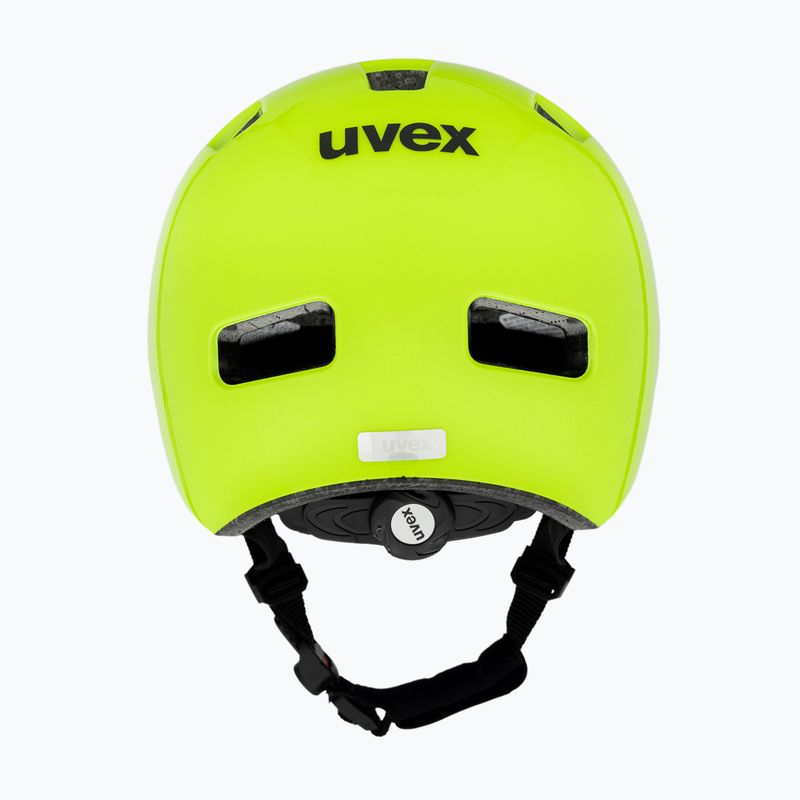 UVEX children's bike helmet HLMT 4 neon yellow 3