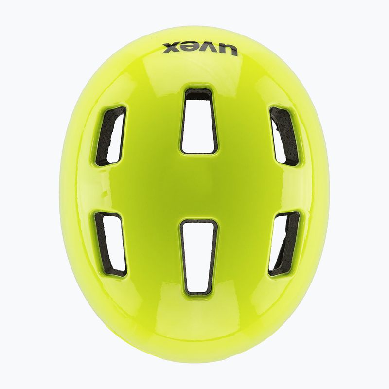 UVEX children's bike helmet HLMT 4 neon yellow 9