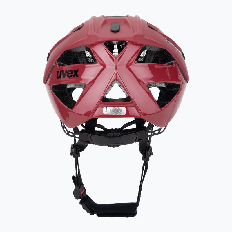 Bike helmet UVEX Quatro CC red/black matt 4