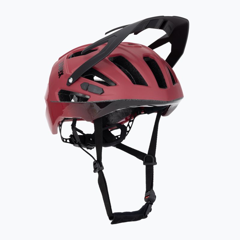 Bike helmet UVEX Quatro CC red/black matt 8