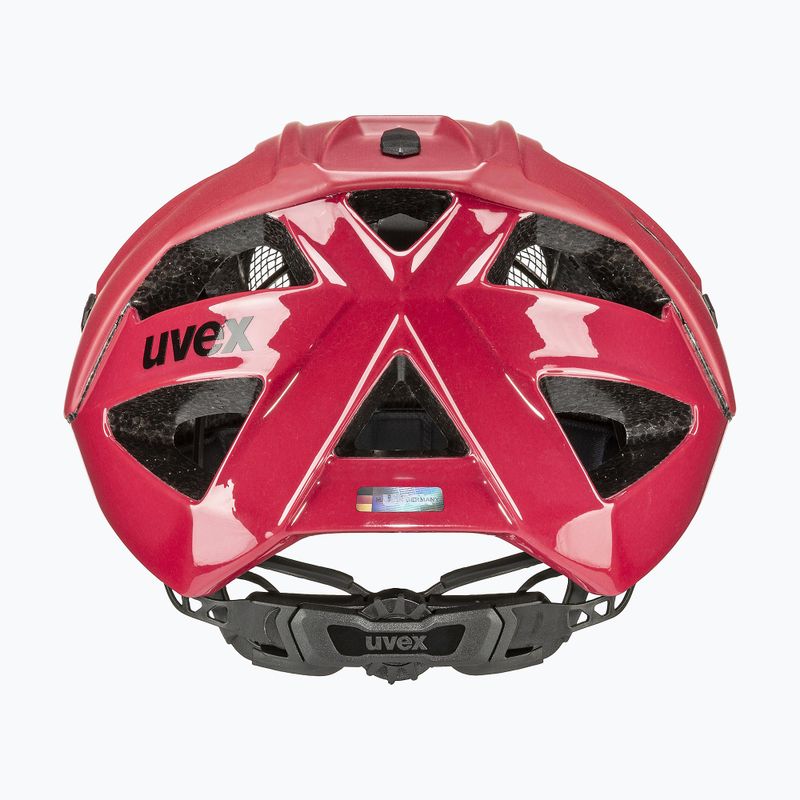 Bike helmet UVEX Quatro CC red/black matt 3