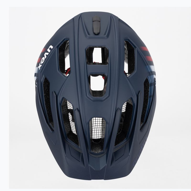 Bike helmet UVEX Quatro CC deep space/white matt 6