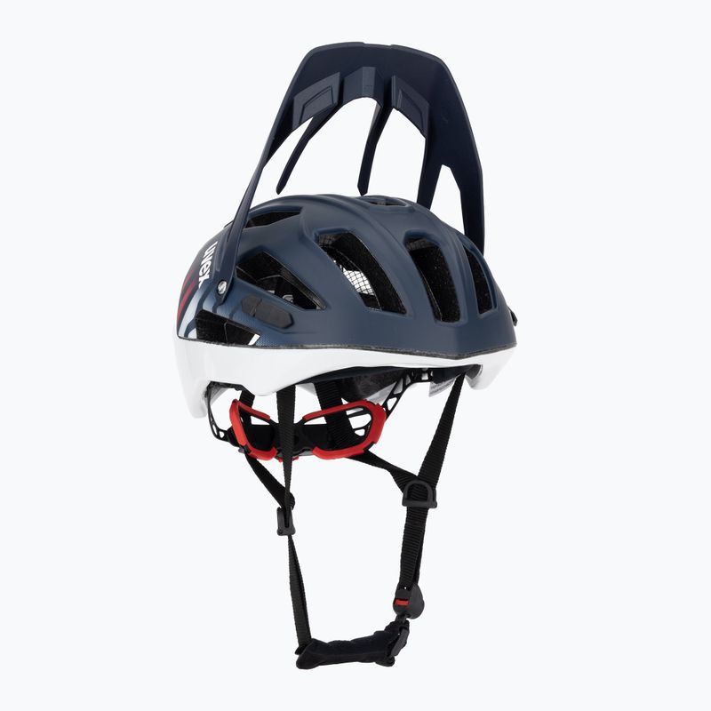Bike helmet UVEX Quatro CC deep space/white matt 8