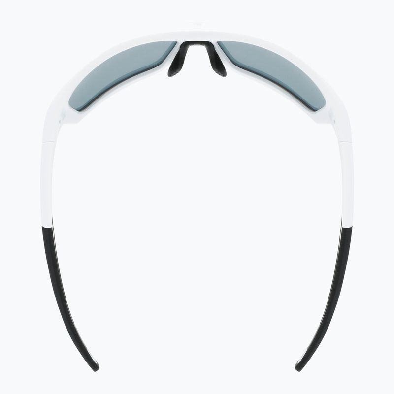 Bicycle goggles UVEX Sportstyle 232 P white mat/polavision mirror silver S5330028850 9