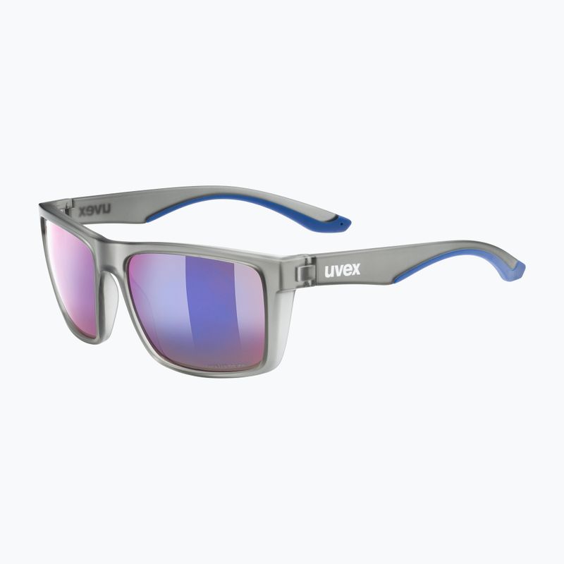 Uvex Lgl 50 CV smoke mat/mirror plasma sunglasses 53/3/008/5598 5