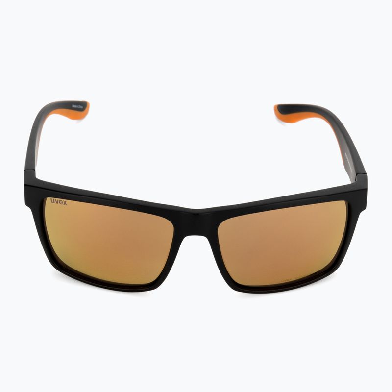 Uvex Lgl 50 CV black mat/mirror champagne sunglasses 53/3/008/2297 3
