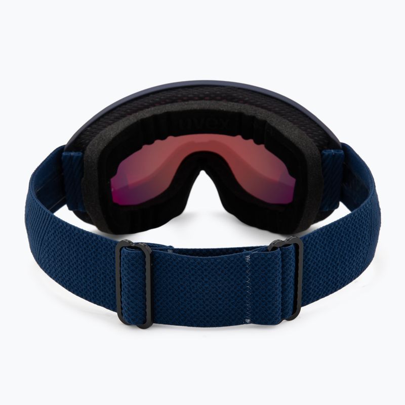 Ski goggles UVEX Topic navy matt/mirror rainbow rose 3
