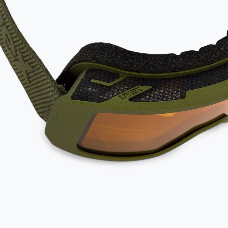 UVEX ski goggles Saga TO croco mat/mirror gold/lasergold lite/clear 55/1/351/8030 5