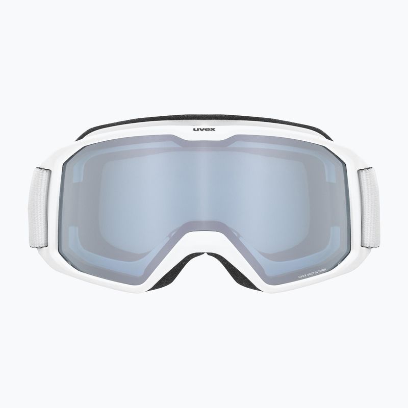 Ski goggles UVEX Elemnt FM white matt/mirror silver blue 55/0/640/1030 8