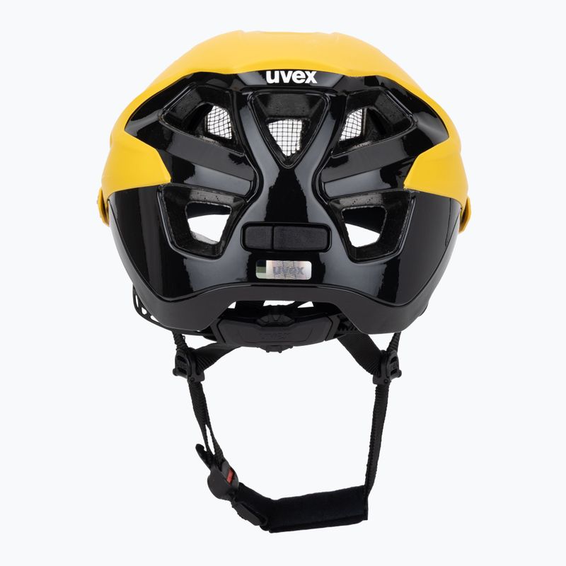 UVEX Quatro Integrale sunbee/black bicycle helmet 4