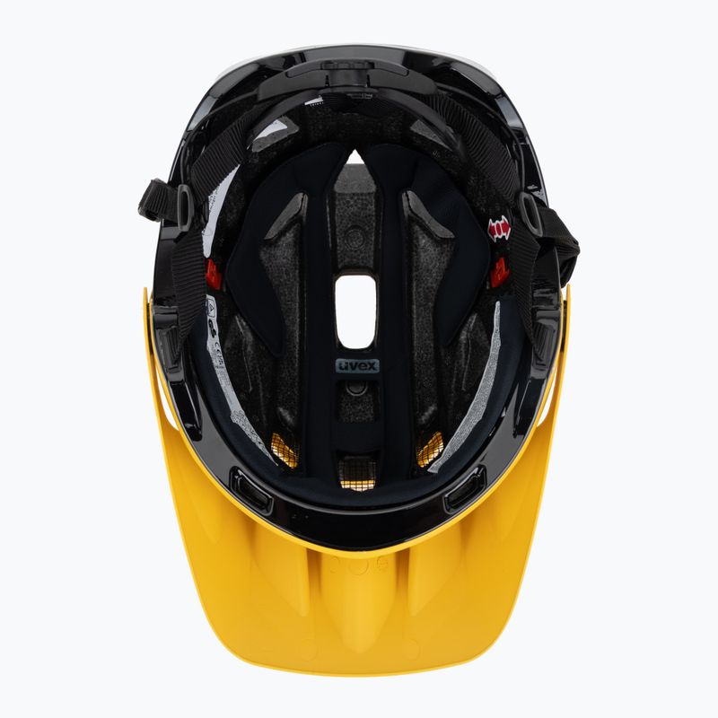 UVEX Quatro Integrale sunbee/black bicycle helmet 5