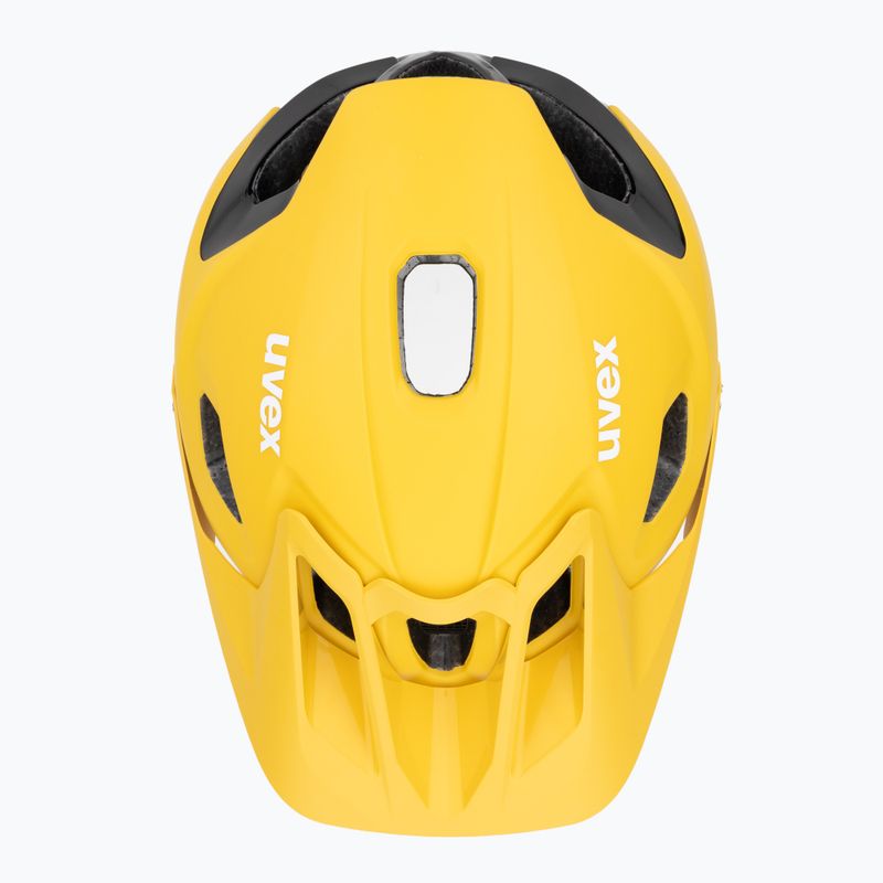 UVEX Quatro Integrale sunbee/black bicycle helmet 6