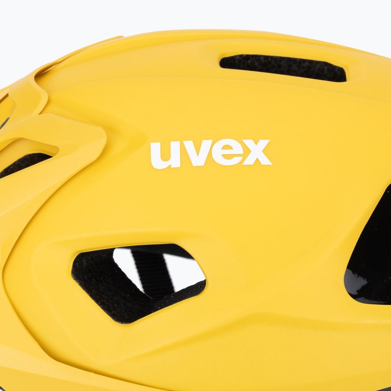 UVEX Quatro Integrale sunbee/black bicycle helmet 7