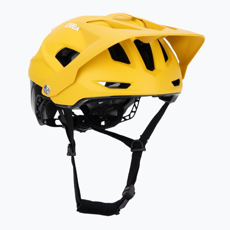 UVEX Quatro Integrale sunbee/black bicycle helmet 8