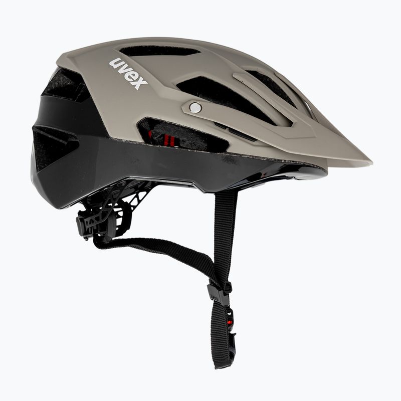 UVEX Quatro CC bike helmet oak brown/black 4