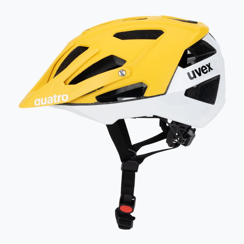 Bike helmet UVEX Quatro CC sunbee/white matt 3